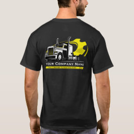 Camiseta Reparo profissional da empresa de transporte rodov