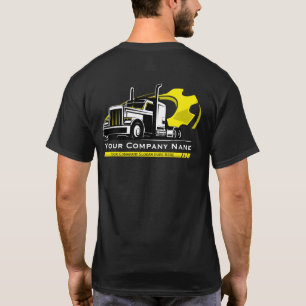 Camiseta Reparo profissional da empresa de transporte rodov