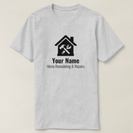 Camiseta Reparos personalizáveis para residências manuais