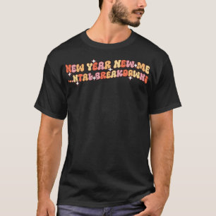 Camiseta Repartição mental do Ano Novo Me