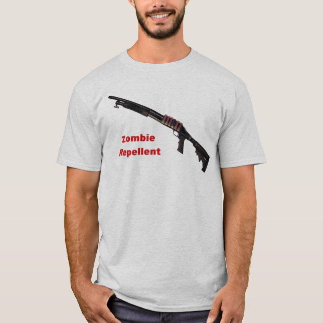 Camiseta Repellant do zombi (Frente)