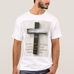 Camiseta Repensa Cruz - Mateus 4:17