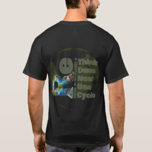 Camiseta Repensar Reduzir Renovar Reutilizar Reciclar Salva