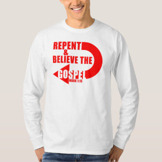 Camiseta Repente e acredite no Evangelho: Jesus fé cristã
