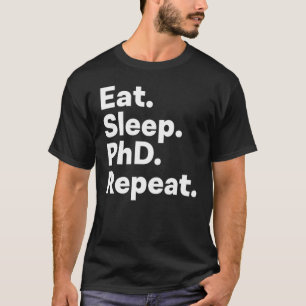 Camiseta Repetição 1 do Phd de Repouso