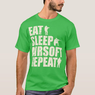 Camiseta Repetição da Airsoft no Sono