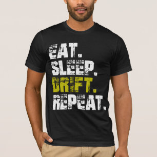 Camiseta Repetição da derivação do repouso - Drifação engra
