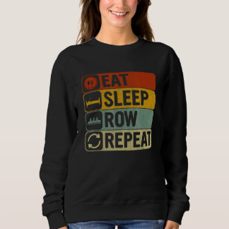 Camiseta Repetição da linha de repouso retrorativa 60s 70s