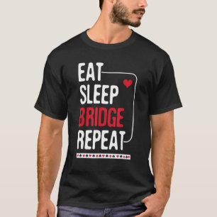 Camiseta Repetição da ponte de repouso - Reprodutor da pont