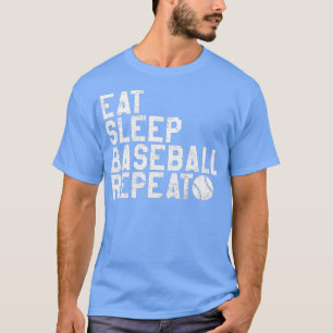 Camiseta Repetição de Baseball em Repouso no Beisebol