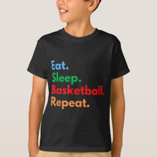 Camiseta Repetição De Basquete De Sono Para Jogadores De Ba