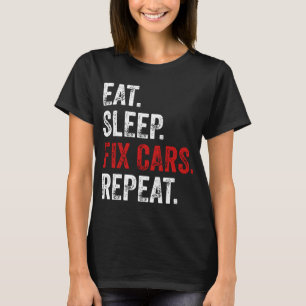 Camiseta Repetição de Carros de Correção de Suspensão