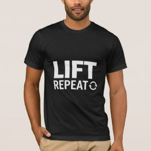 CAMISETA REPETIÇÃO DE ELEVAÇÃO