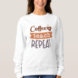 Camiseta Repetição de Ensino de Café