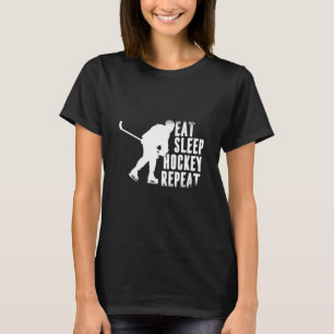 Camiseta Repetição de Hóquei em Sono de Routine Hockey