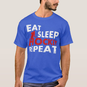Camiseta Repetição de Hóquei no Sono