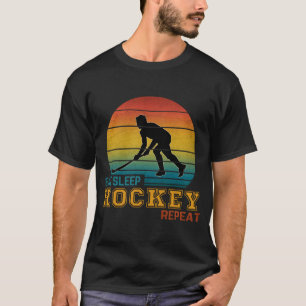 Camiseta Repetição de Hóquei no Sono
