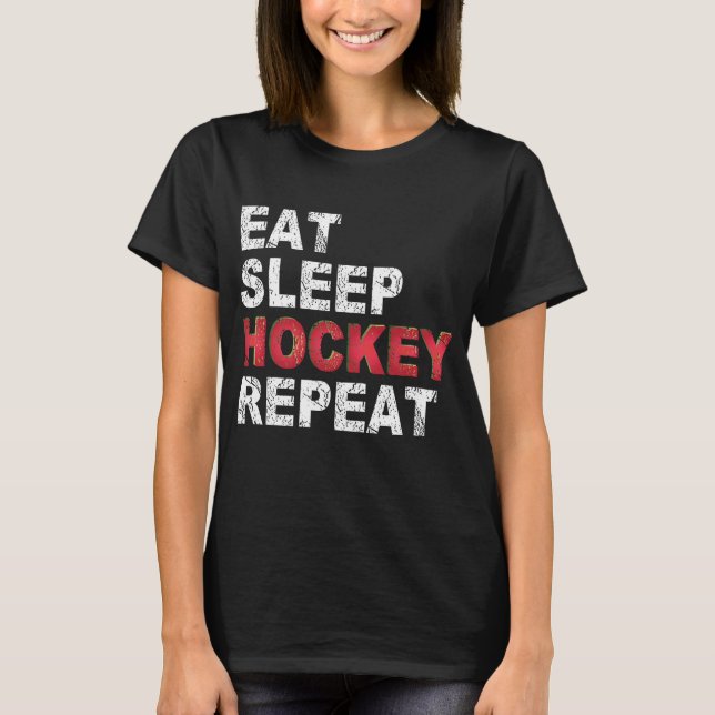 Camiseta Repetição de Hóquei no Sono (Frente)