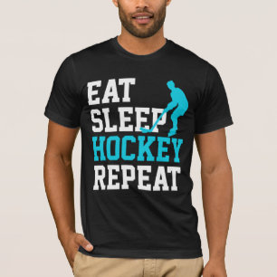 Camiseta Repetição de Hóquei no Sono