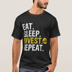 Camiseta Repetição de investimento no sono - Repetição de i