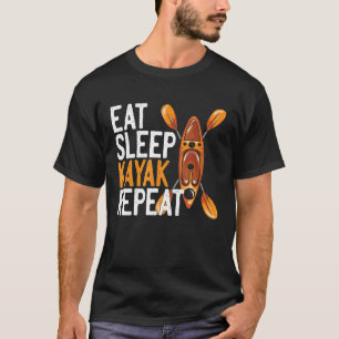 Camiseta Repetição de KAYAK - Dom de Kayaking engraçado - K