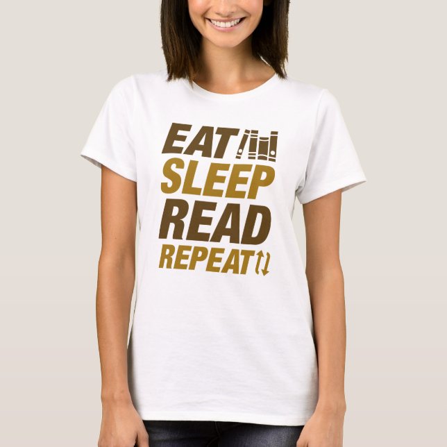 Camiseta Repetição de Leitura de Suspensão (Frente)