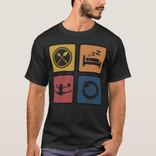 Camiseta Repetição de líder de torcida de sono