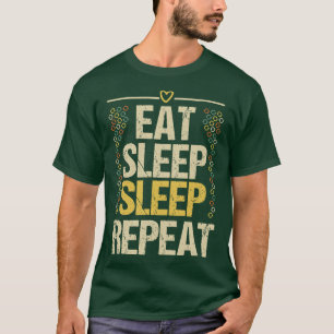 Camiseta Repetição de Matemática do Sono