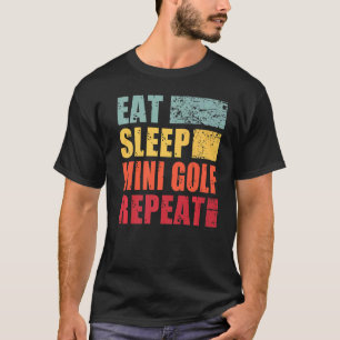 Camiseta Repetição de Mini Golf de Sono