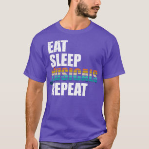 Camiseta Repetição de Músicos do Sono