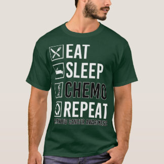 Camiseta Repetição de Quimioterapia do Sono com Sensibiliza