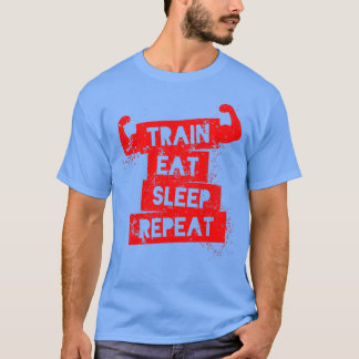Camiseta Repetição de Repouso do Comboio