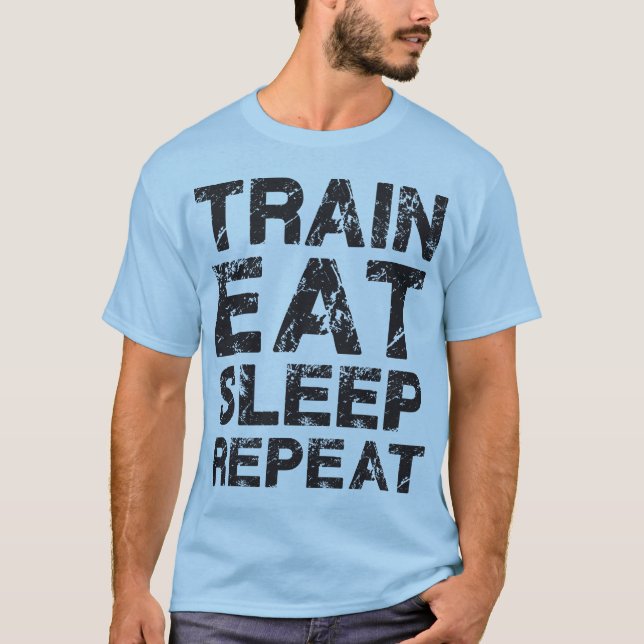 Camiseta Repetição de Repouso do Comboio (Frente)