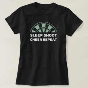 Camiseta Repetição de saudação Archery Mãe