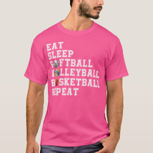 Camiseta Repetição de Voleibol De Sono Bb