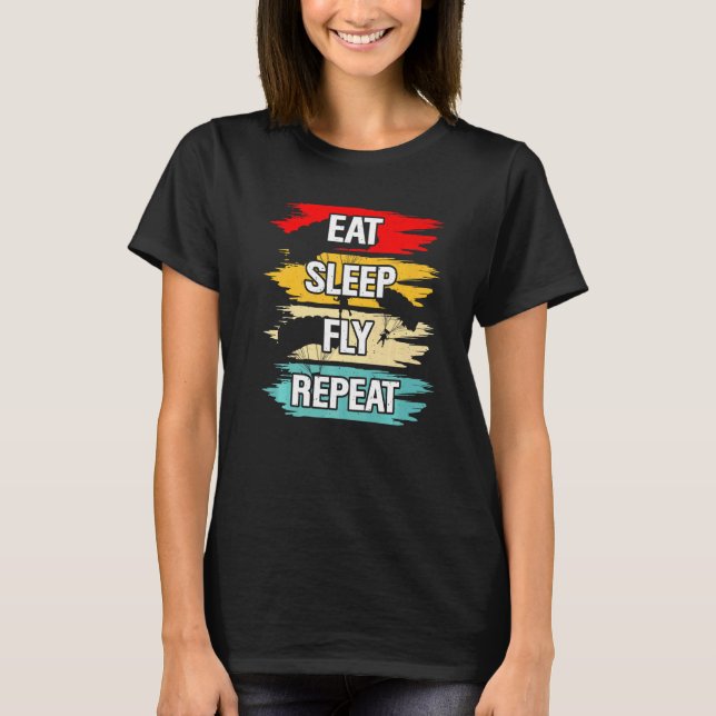 Camiseta Repetição de Voo de Suspensão (Frente)