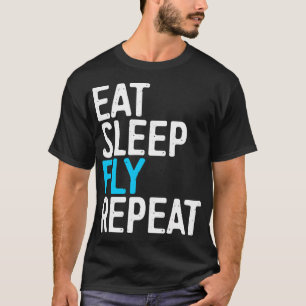 Camiseta Repetição de Voo de Suspensão