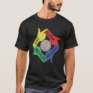 Camiseta Repetição do Atleta Legal no Sono