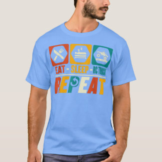 Camiseta Repetição do Caminhão Rc do Sono - Controle Remoto