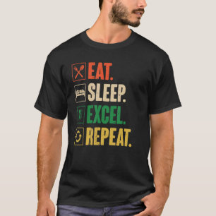 Camiseta Repetição do Excel para Suspensão - Impressionante