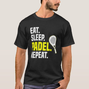 Camiseta Repetição do Padel de Sono