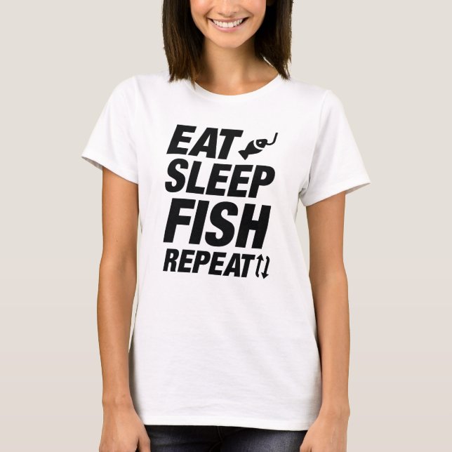 Camiseta Repetição do Peixe no Sono (Frente)