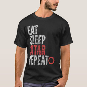 Camiseta Repetição do violão de repouso