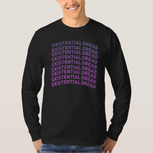 Camiseta Repetição estética de Streetwear de Dread Existenc