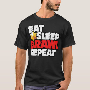 Camiseta Repetir a braçadeira de repouso - Estrelas de braw