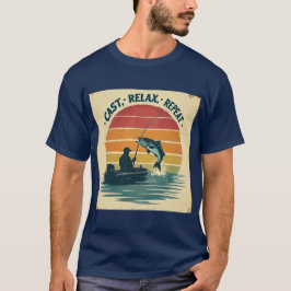 Camiseta Repetir a Cast Relax - Pesca