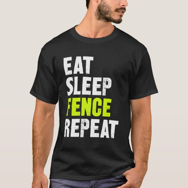 Camiseta Repetir a cerca do sono (Frente)