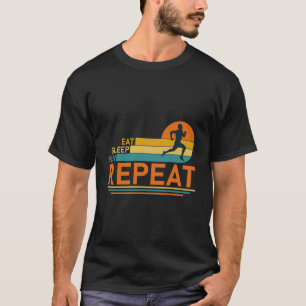 Camiseta Repetir a execução do modo de latência - Marato