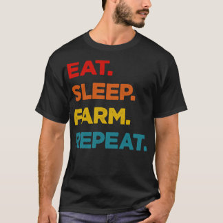 Camiseta Repetir a Fazenda de repouso