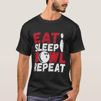 Camiseta Repetir a Inicialização do Sono